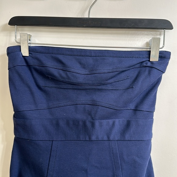 Strapless Theory midi dress - Picture 2 of 5